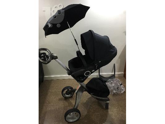 PoulaTo: Stokke Xplory v4 3 σε 1 μωρό καροτσάκι